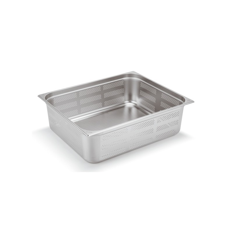 VASCA INOX FORATA GN 2/1x20h  - 3088020 | Novalberghiera
