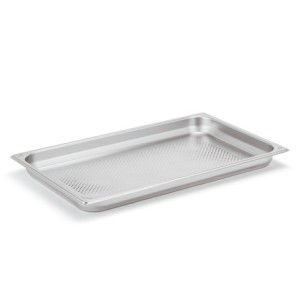 VASCA GN INOX FORATA GN 1/1x4h  - 3089004 | Novalberghiera