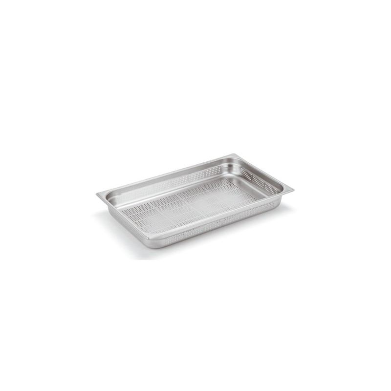 VASCA GN INOX FORATA GN 1/1x6,5h  - 3089006 | Novalberghiera