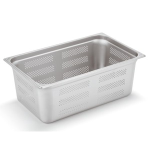 VASCA GN INOX FORATA GN 1/1x20h  - 3089020 | Novalberghiera