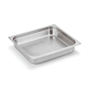 VASCA INOX FORATA GN 2/3x6h  - 3090006 | Novalberghiera
