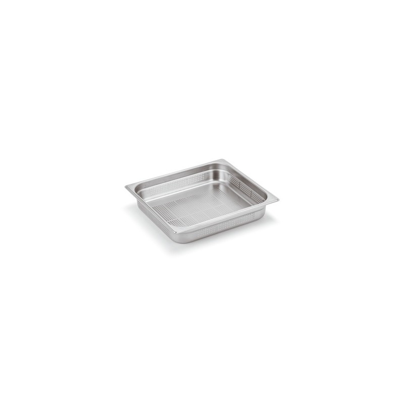 VASCA INOX FORATA GN 2/3x6h  - 3090006 | Novalberghiera