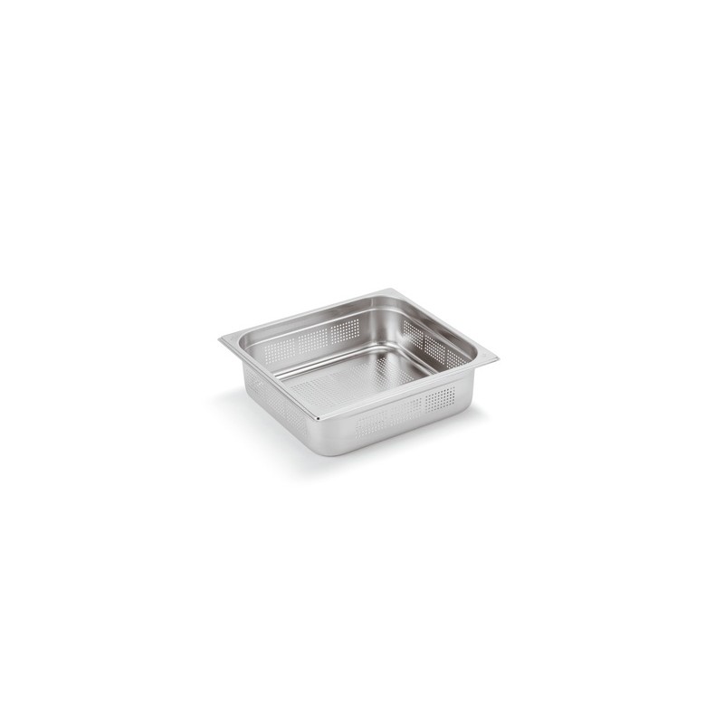 VASCA INOX FORATA GN 2/3x10h  - 3090010 | Novalberghiera