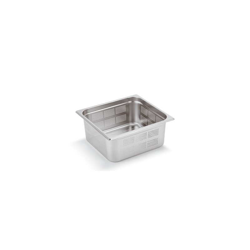 VASCA INOX FORATA GN 2/3x15h  - 3090015 | Novalberghiera