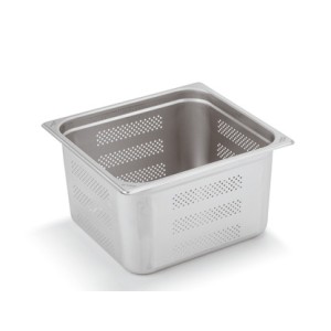 VASCA INOX FORATA GN 2/3x20h  - 3090020 | Novalberghiera