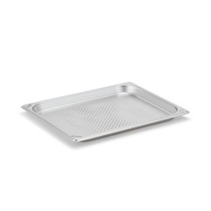 VASCA INOX FORATA GN 1/2x2h  - 3091002 | Novalberghiera