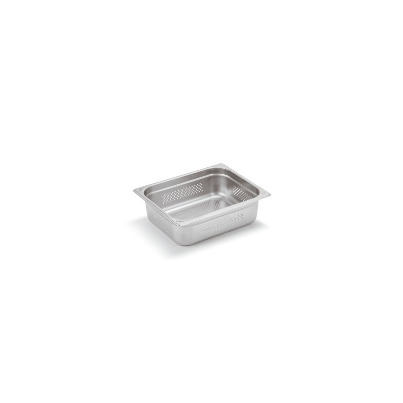 VASCA INOX FORATA GN 1/2x10h  - 3091010 | Novalberghiera