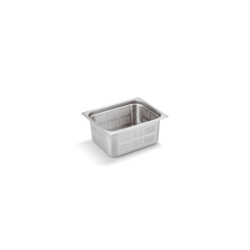 VASCA INOX FORATA GN 1/2x15h  - 3091015 | Novalberghiera