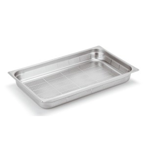VASCA GN INOX FORATA GN 1/1x6,5h  - 3089006 | Novalberghiera