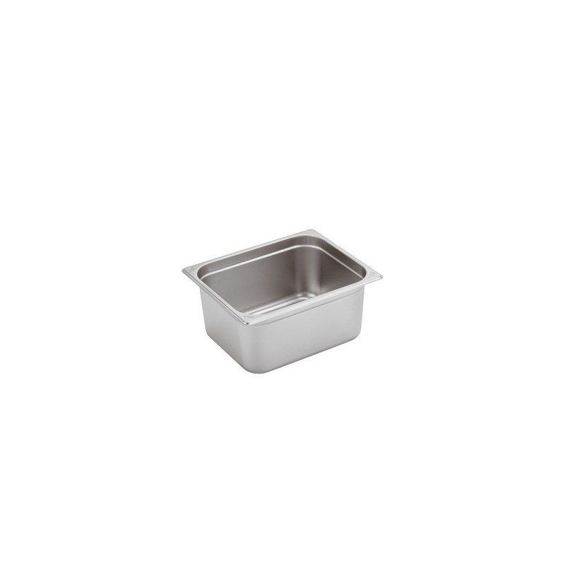 VASCA GN INOX 1/2 cm32,5x26,5x15h  - 3083015 | Novalberghiera