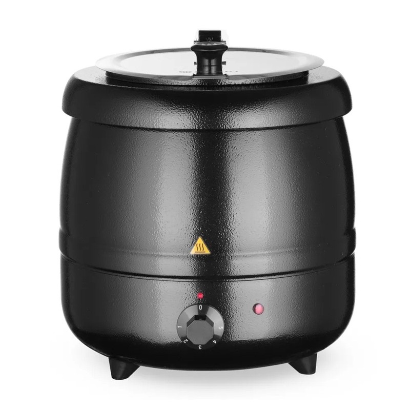 BOLLITORE ZUPPE  Lt. 10  NERO  - 1880001 | Novalberghiera