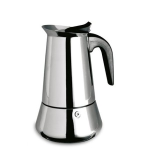 CAFFETTIERA INOX x INDUZ. Tz.4  - 3073004 | Novalberghiera