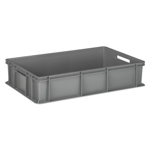 CASSA TRASPORTO GRIGIA 60x40x13h