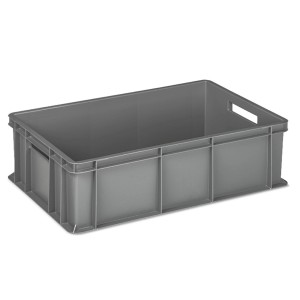 CASSA TRASPORTO GRIGIA 60x40x17h