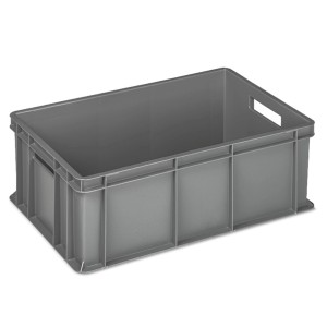 CASSA TRASPORTO GRIGIA 60x40x22h  - 3699122 | Novalberghiera