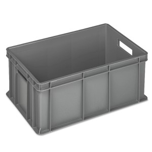 CASSA TRASPORTO GRIGIA 60x40x32h