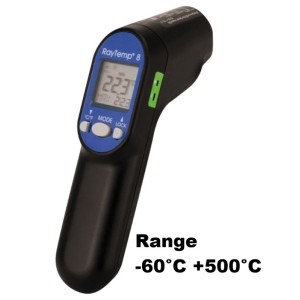 TERMOM.LASER INFRA.-60+500°C  - 906026 | Novalberghiera