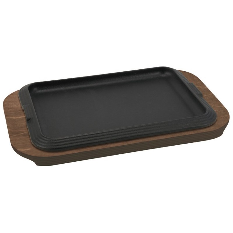 ***PIASTRA GHISA+LEGNO 30x22  - 2561030 | Novalberghiera
