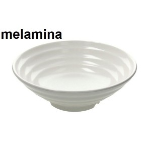 BOWL MELAMINA cm 25x9 bi