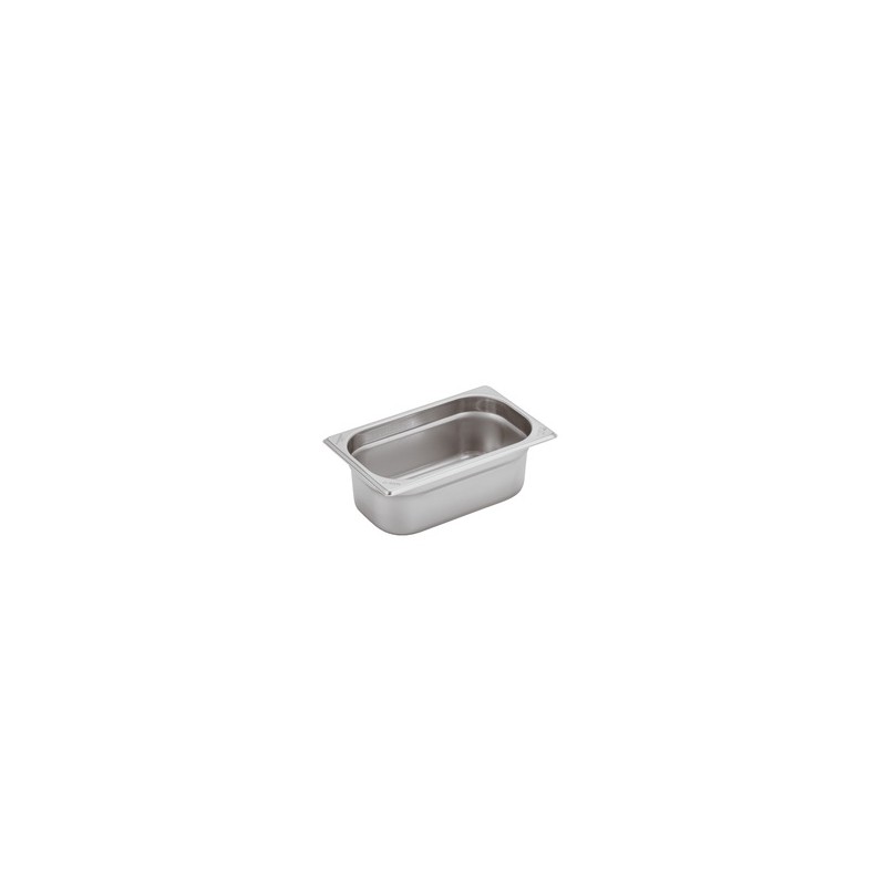 VASCA GN INOX 1/4 cm26,5x16x10h  - 3085010 | Novalberghiera