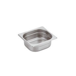 VASCA GN INOX 1/6 cm17,6x16x6,5h  - 3086006 | Novalberghiera
