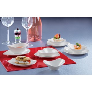 FINGER FOOD PORCELLANA AVORIO  - 5464999 | Novalberghiera