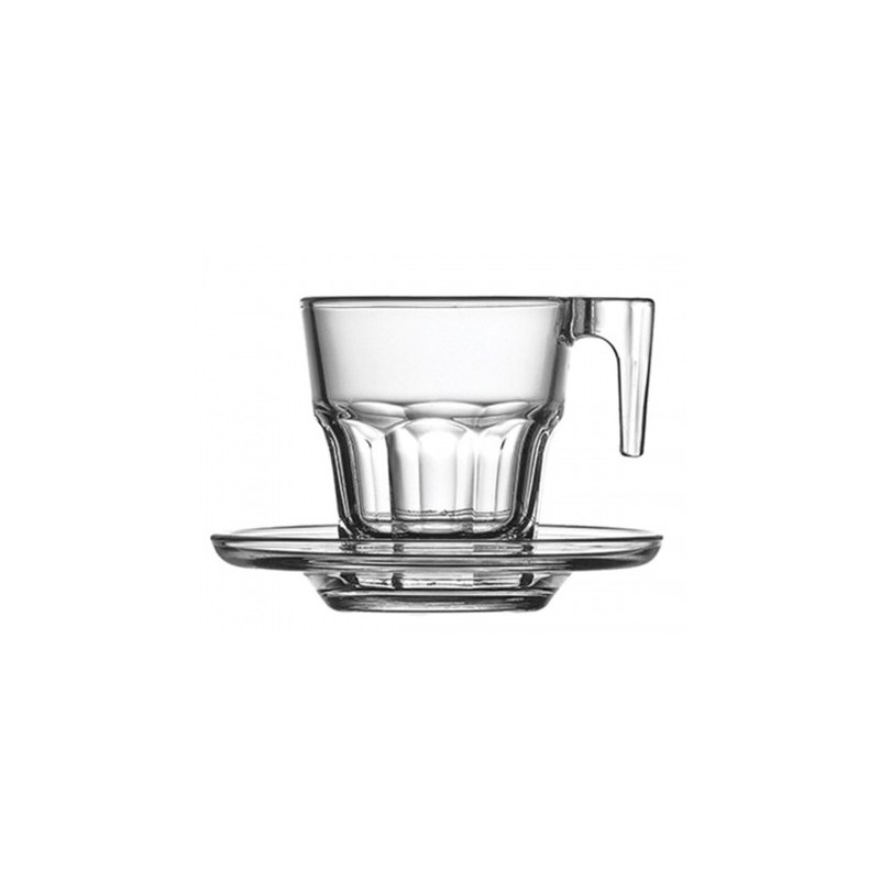 TAZZA CAFFE CASABLANCA CON PIATTINO  - 1260000 | Novalberghiera