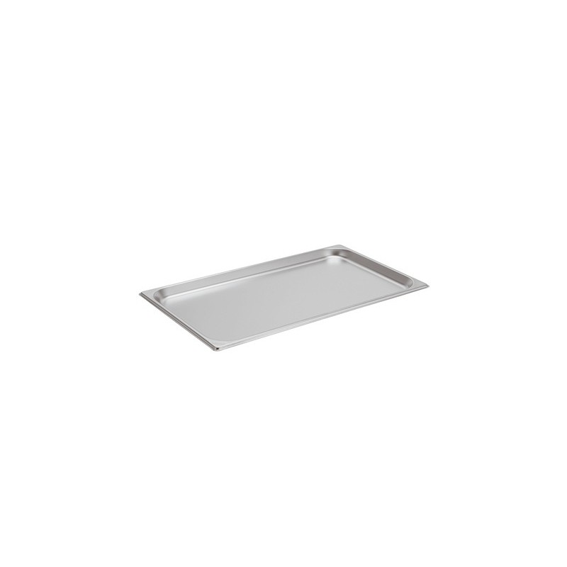VASCA GN INOX 1/1 cm53x32,5x2h  - 3081002 | Novalberghiera