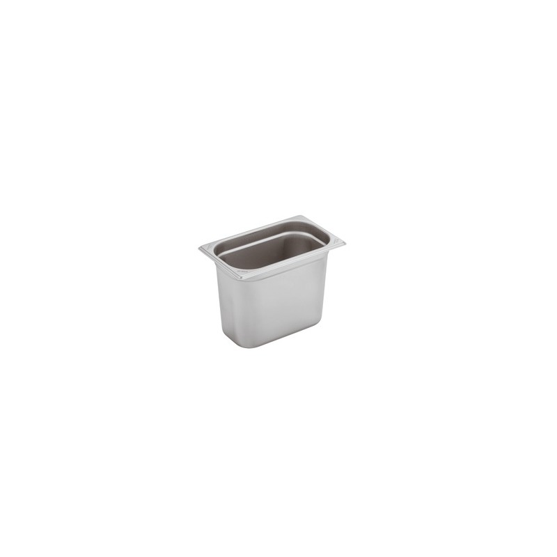 VASCA GN INOX 1/4 cm26,5x16x20h  - 3085020 | Novalberghiera