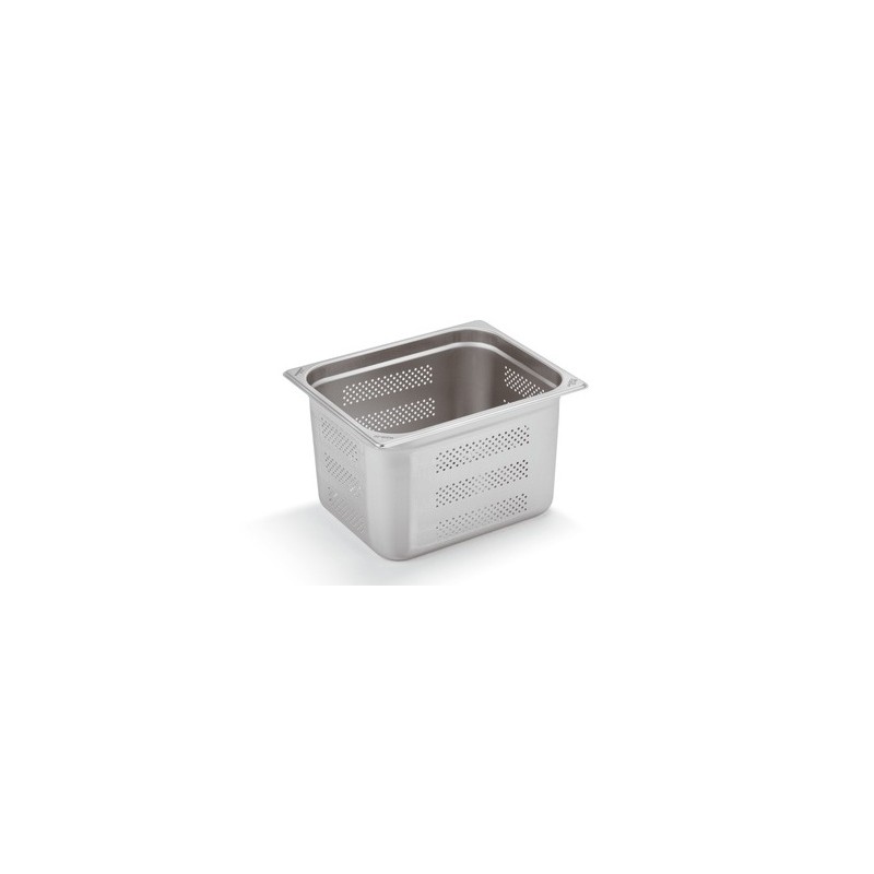 VASCA INOX FORATA GN 1/2x20h  - 3091020 | Novalberghiera