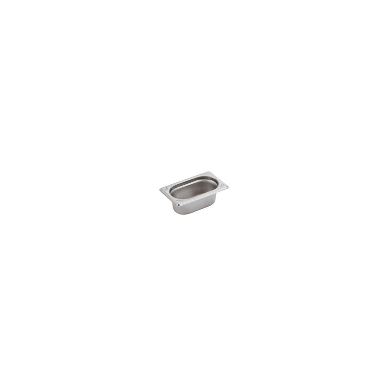 VASCA GN INOX 1/9 cm17,6x11x6,5h  - 3086106 | Novalberghiera