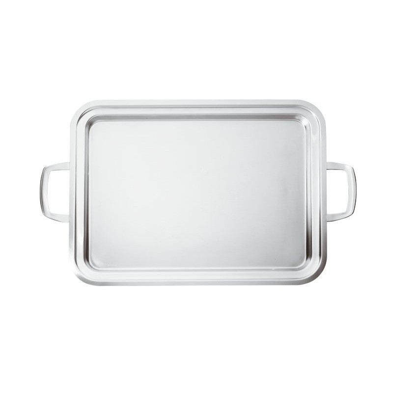 VASSOIO INOX RETT. C/M cm 40x26  - 3233040 | Novalberghiera