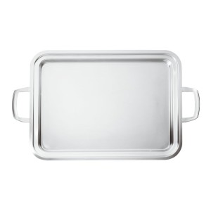 VASSOIO INOX RETT. C/M cm 50x38  - 3233050 | Novalberghiera