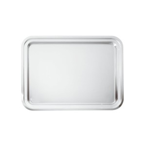 VASSOIO RETT.INOX cm 40x26  - 3234040 | Novalberghiera