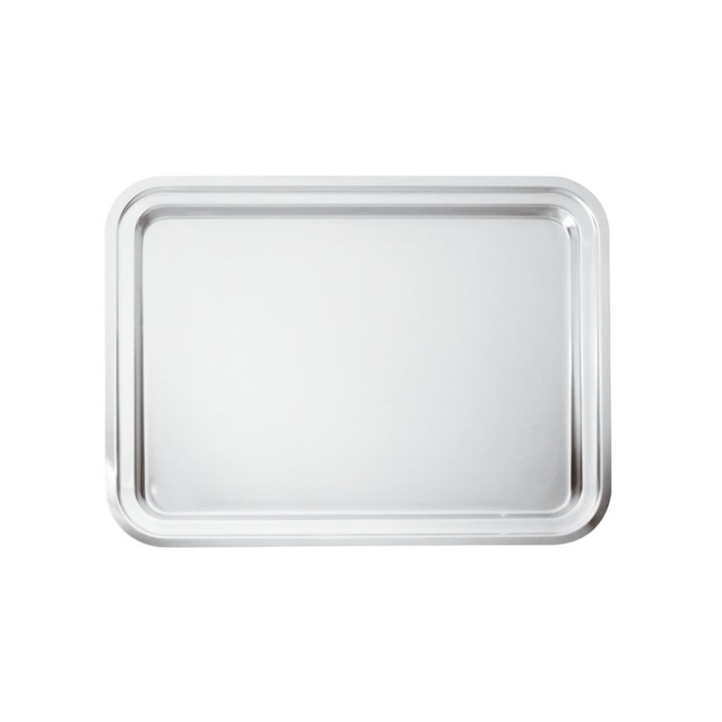 VASSOIO RETT.INOX cm 40x26  - 3234040 | Novalberghiera