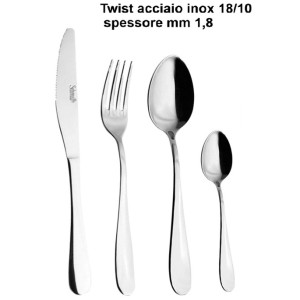 TWIST POSATE TAVOLA  - 5023999 | Novalberghiera