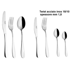 TWIST POSATE TAVOLA  - 5023999 | Novalberghiera
