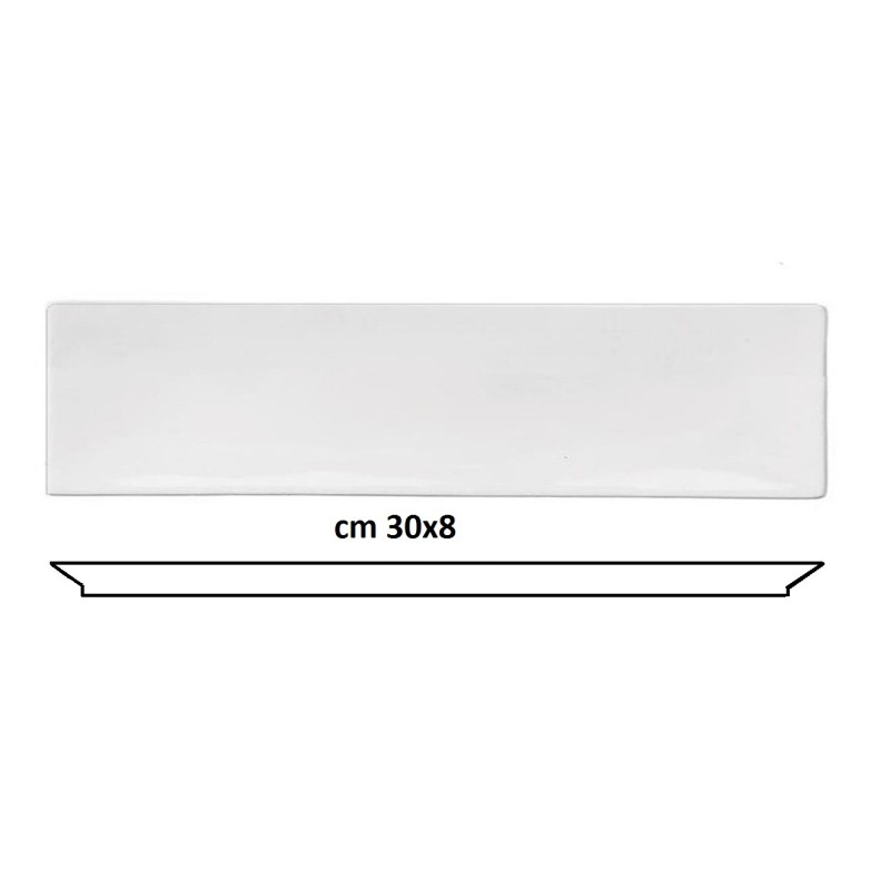 PIATTO RETT. 30x8  - 5727030 | Novalberghiera