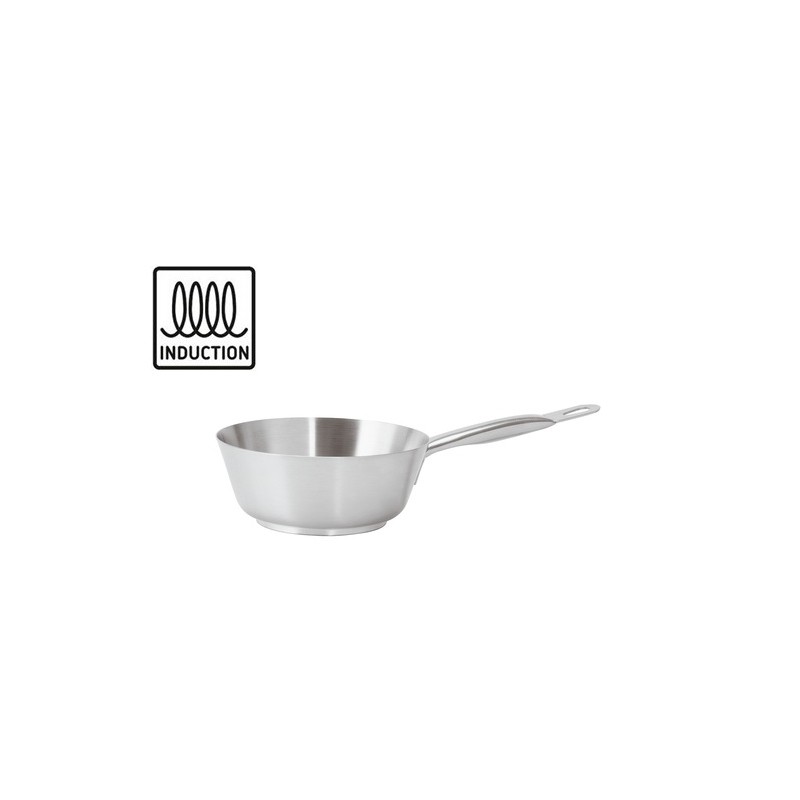 CASS.CONICA INOX  cm16x6h  - 1937116 | Novalberghiera