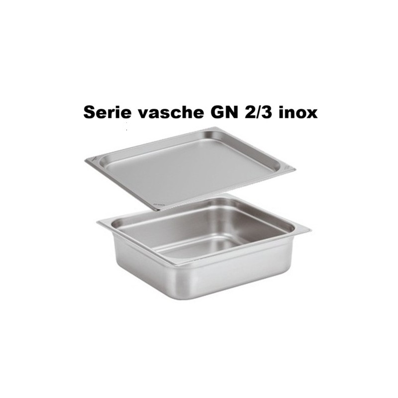 VASCA GN INOX 2/3  - 3082999 | Novalberghiera