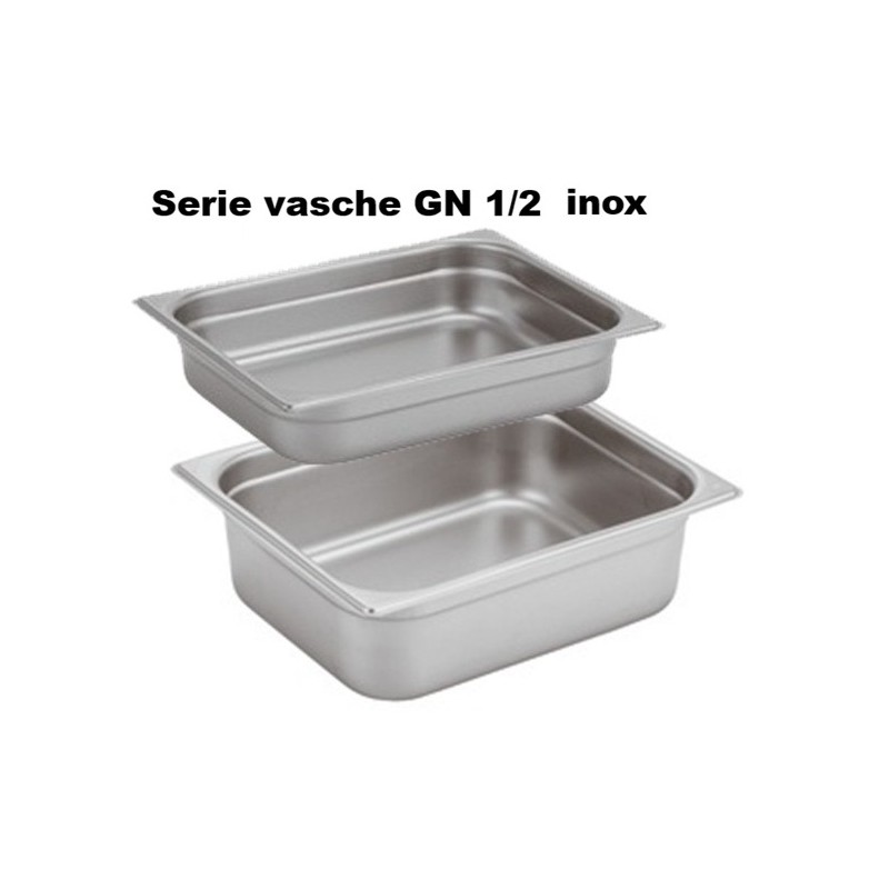 VASCA GN INOX 1/2  - 3083999 | Novalberghiera