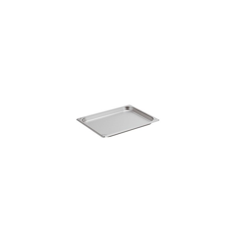 VASCA GN INOX 1/2 cm32,5x26,5x2h  - 3083002 | Novalberghiera
