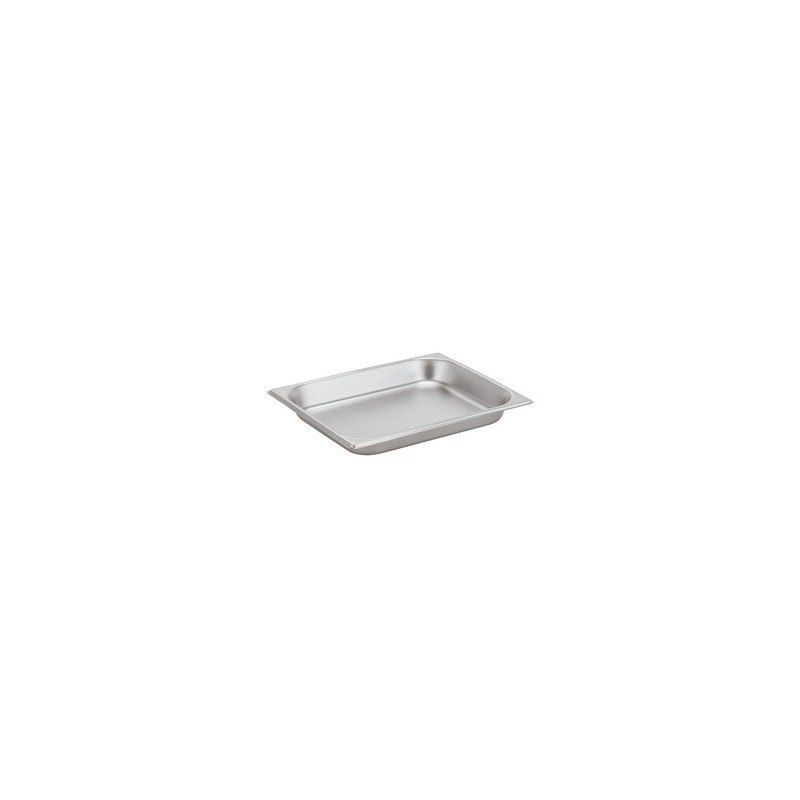 VASCA GN INOX 1/2 cm32,5x26,5x4h  - 3083004 | Novalberghiera
