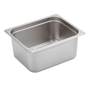 VASCA GN INOX 1/2 cm32,5x26,5x15h  - 3083015 | Novalberghiera