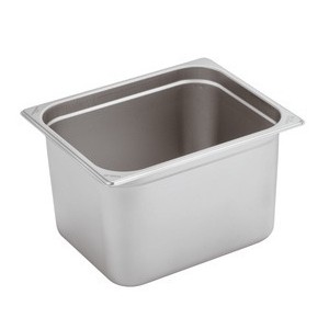 VASCA GN INOX 1/2 cm32,5x26,5x20h  - 3083020 | Novalberghiera