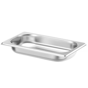VASCA GN INOX 1/3 cm32,5x18x4h  - 3084004 | Novalberghiera