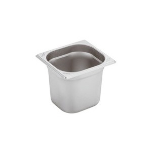 VASCA GN INOX 1/6 cm17,6x16x15h  - 3086015 | Novalberghiera