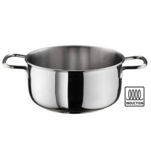 PRIMA CASS.2M. INOX cm 24  - 1056024 | Novalberghiera