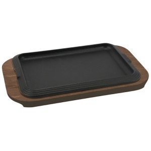 ***PIASTRA GHISA+LEGNO 30x22  - 2561030 | Novalberghiera