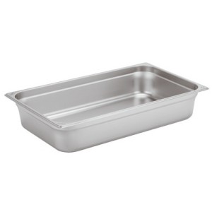 VASCA GN INOX 1/1 cm53x32,5x10h  - 3081010 | Novalberghiera